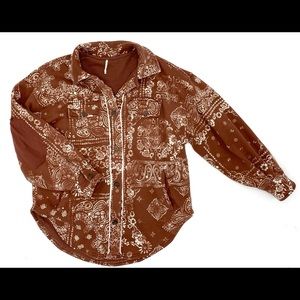 Free people shirt sweater